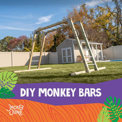 DIY Monkey Bars Kit 12 Pack Heavy Duty and Durable Do It Yourself Uv-Resistan…