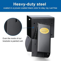 Sturdy BETOOL Swing Set Brackets – 2pcs Heavy Gauge Steel for Safe Play