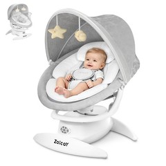 3-in-1 Baby Swing for Infants with Motion Detection, Electric Baby Swing with 3
