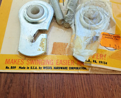 Vtg NIP Wessel Precision Swing Hardware Kit, Nylon Bushings Rust Resistant USA
