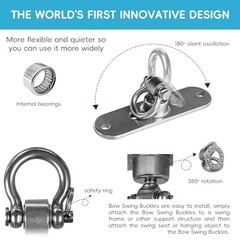 2 of Heavy Duty Stainless Swing Hanger with Smooth Swing Bearings size3