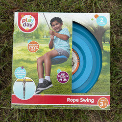Play Day Outdoor Rope Swing Set Accessory, 2-Piece, Ages 3+, 3-7 Years