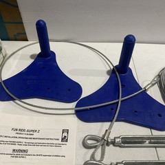Fun Ride Super Z Zipline kit 90 Foot Cable 30-05000 Spring Swings LLC USA Made