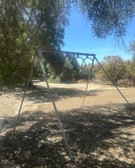 Vintage 1950’s Steel 2-Seater Car 5ft X 2ft School Playground Equipment