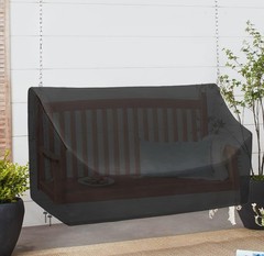 Hanging Porch Swing Cover 63Inch Waterproof Hanging Outdoor Swing Cover Garde…