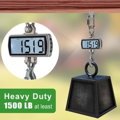 Heavy Duty 304 Stainless Steel Swing Hangers Set of 6, 180° Rotation Porch Sw…