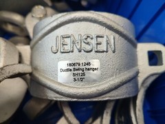 Lot Of 10, Commercial SH125 – 3 1/2 O.D. Ductile Pipe Swing Hangers, Jensen