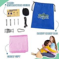 Sensory Swing Kids W/ 360° Swivel Hanger Indoor Therapy Swing Great Autism New
