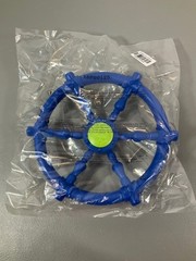 Backyard Discovery Premium Steering Wheel – Blue and Lime – NO HARDWARE