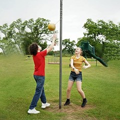 Rope for Tetherball，8.8ft Replacement Tetherball Rope and Clip for Kids Adult