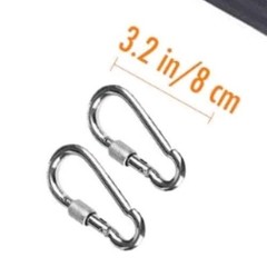 5 Foot Tree Swing Hanging Strap With 2 Carabiners