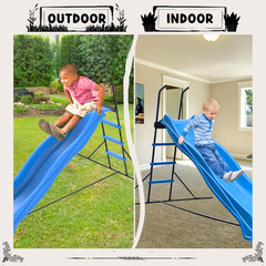 2.2M kids plastic slide indoor Freestanding playground equipment children slide