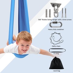 Sensory Swing,Therapy Swing for Kids with Special Needs (Hardware Included),S…