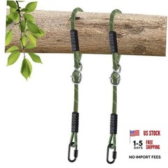 Tree Swing Ropes Heavy Duty, Adjustable Extendable Hammock Hanging Straps for