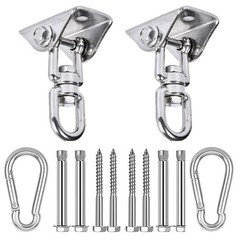 360° Swivel Swing Hangers for 1200lb Heavy Duty in 304 Stainless Steel, Swi