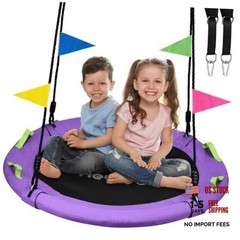 Tree Swing, Saucer Swing for Kids, 900lbs Weight Capacity, with 40 Inch