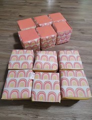 JumpOff Jo 12 Pc Soft Foam Blocks Playset Rainbow Montessori Sensory 6″ Cubes
