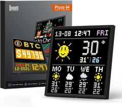 64 X 64 LED Panel Digital Frame Wifi Pixel Cloud APP Control Gaming Room