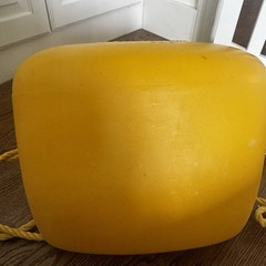 Little Tikes Vintage 1983 Toddler Swing Seat Yellow & Blue with Safety Belt