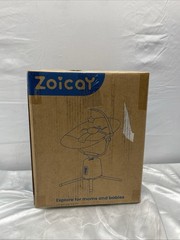 Zoicay Lightweight White Baby Swing for Infant with 3 Modes & 5 Speeds