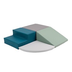 Playtime Essentials 4-Piece First Steps Corner Climber Climbing Foam Block Se…