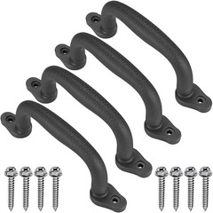 Black Playground Safety Handles, Non-Slip Plastic Kids Playground Grab Handles,