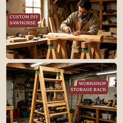 EZ Frame Wooden Swing Accessories, A-Frame Bracket for Swing Set Swing Beam, …