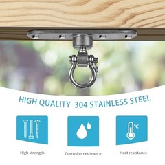 2 of Heavy Duty Stainless Swing Hanger with Smooth Swing Bearings size3