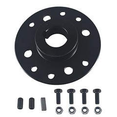Sprocket Hub Adapter 1″ Bore 1/4″ Keyway 1″Bore 1/4 Keyway Black Sprocket Hub