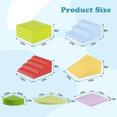 7-Piece Foam Climbing Blocks for Toddlers & Babies 1-5: Ultimate Indoor Play …