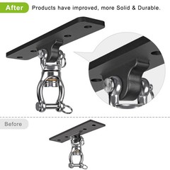 Dolibest Heavy Duty Swing Hanger, Swing Set Accessorie for Indoor Outdoor Pla…