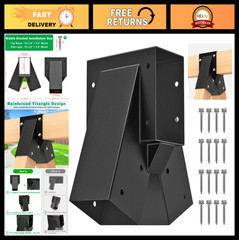 Heavy-Duty Swing Set Bracket Kit – A-Frame Hardware for 4×4 Legs & 4×6 Beam