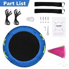 Tree Swing, Saucer Flying Swing for Kids, 900lbs Weight Capacity, with 24 Inch