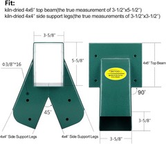 Heavy Duty Swing Set Bracket with Hardware