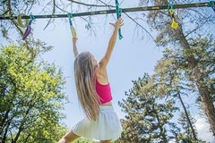 36ft. Ninja Adventure Kit, Slackline Obstacle Course and Outdoor Playground