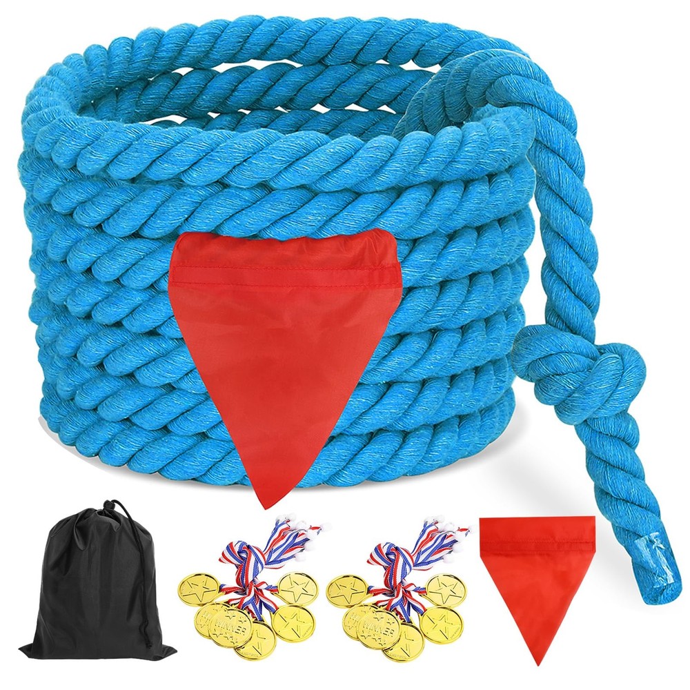 Tug of War Rope for Kids and Adults, Field Day Family Reunion Birthday Party …