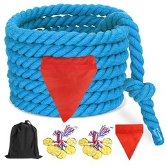 Tug of War Rope for Kids and Adults, Field Day Family Reunion Birthday Party …