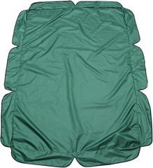 3 Person Outdoor Patio Swing Chair Replacement Canopy + Removable Seat Cover,…