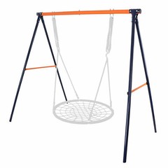 71″ Height 440lbs Powder Coated Swing Frame Stand Family Children Hanging Swings