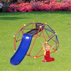 XCF007 6 Foot Dome Climber With 1.2 Meter Slide For Climbers Over 3 Years Old
