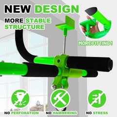 Doorway Swing for Kids & Door Pull up Bar for Adults – Indoor Kid Swing with 4Pc