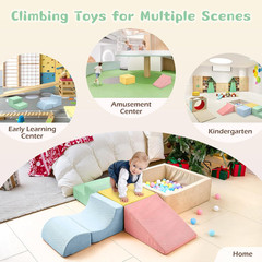 Climbing Toys for Toddlers , Toddler Climbing Toys Indoor, 5-Piece Foam Climbing