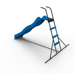 2.2M kids plastic slide indoor Freestanding playground equipment children slide