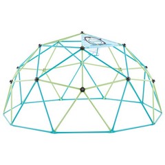 Premium 10FT Geometric Frame Climber 1000lb w/ Ball Net & Sports Gear