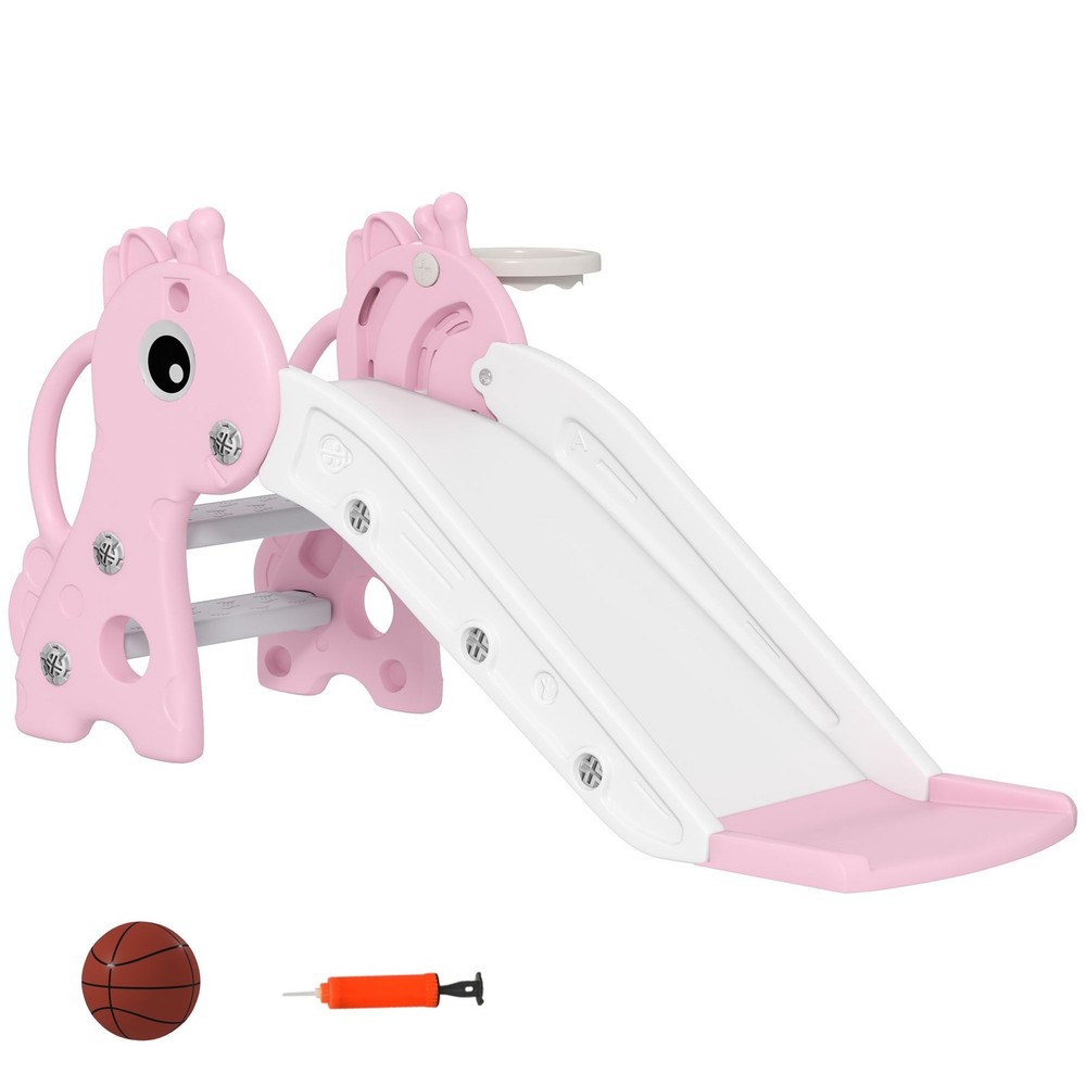 Child Slide with Integrated Sports Game 41.7×20.3×20.5 inch Size