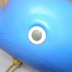 Vintage Step 2 Baby Toddler Blue Dolphin Outdoor Swing Made In USA