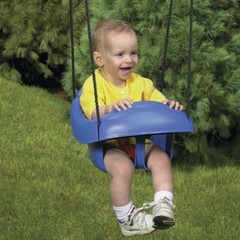 Playstar PS7952 Toddler Swing High Seat Back Adjustable Lap Belt MADE in USA