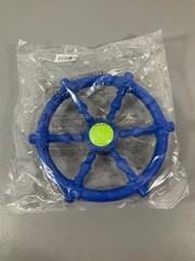 Backyard Discovery Premium Steering Wheel – Blue and Lime – NO HARDWARE