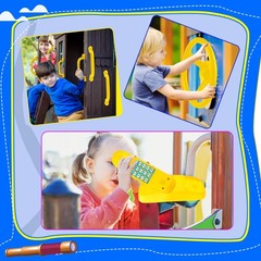 Playground Accessories Swingset Plastic Pirate Ship Steering Wheel Safety Han…