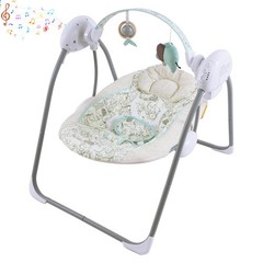Baby Swing for Infant,Newborn Swing with Music,5 Speed Levels,Timing Setting,…